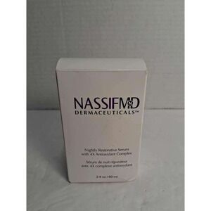NassifMD Dermaceuticals Nightly Restorative Serum‎ 4X Antioxidant Complex 60 ml